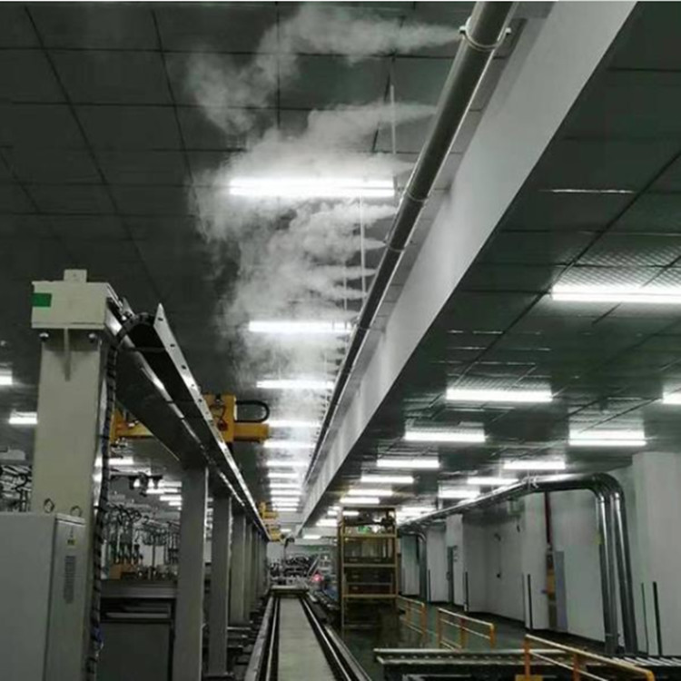 工业厂房车间喷雾加湿器 可增加空气湿度可防静电可降尘可降温的作用(图1)