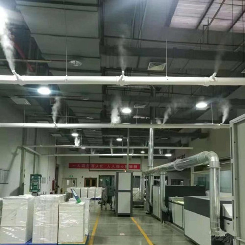纸面喷雾加湿器 纸张加湿机 纸制品生产车间工业加湿案例详解(图1)